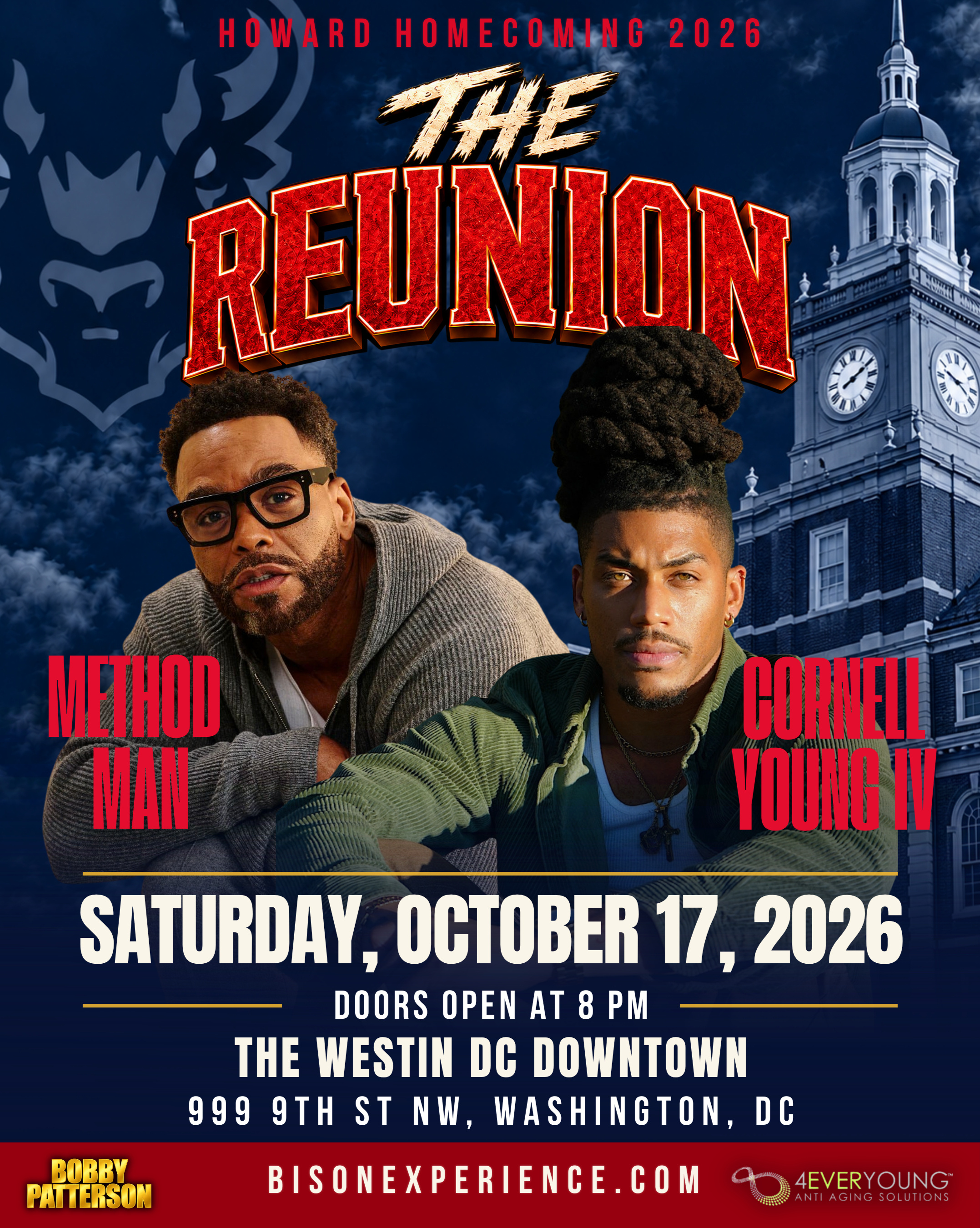 The Reunion Howard Homecoming 2026 party at The Westin in Washington DC